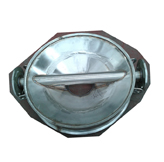 Low large flow vibrating screen