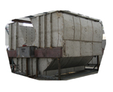 The lower part of the body paper pulp filter