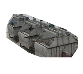 The main pieces of filter paper pulp