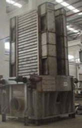 Galvanized wire furnace body cooling section