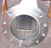 Stainless steel radius interface